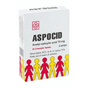 Aspocid For Children Prevention Of Clot Formation 75mg 30tab Ut0n 01666022295