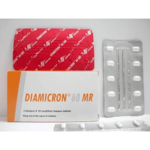 Diamicron Mr Type2 Diabetes 60mg 30tab Bp0i 01666630120