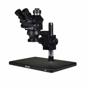 Relife rl m5t b3 0.7 5.0x continuous zoom trinocular hd stereo microscope