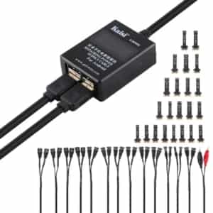 Kaisi k 9066 mobile phone maintenance power cable built in short circuit protection for huawei, samsung, xiaomi, oppo, vivo etc
