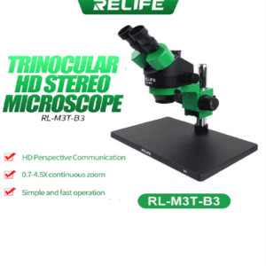 Relife rl m3t b3 trinocular hd stereo microscope with 0 5x lens 1000x1000 (2)