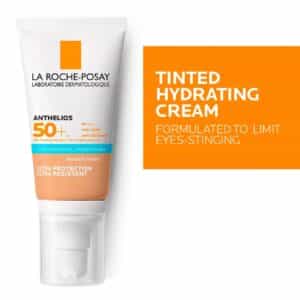 واقي الشمس أنثيليوس مرطّب ملونّ SPF50+‎ من لاروش  بوزيه