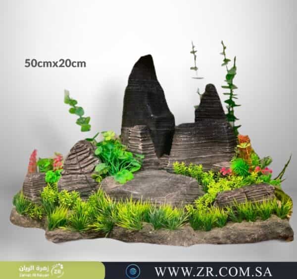 Interior decoration for a fish tank