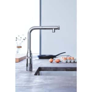 Grohe Essence Smartcontrol Kitchen Faucet 31615000 Chrome, Pull Out Shower