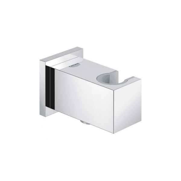 Grohe eurocube 26370045 wandaansluitbocht met wandhouder chroom outlet 