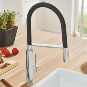 Grohe Concetto Chrome Pullout Single Lever Kitchen Sink Mixer Tap 31491000 P28223 181688 Image