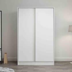 دولاب 120 سم أبيض VC113