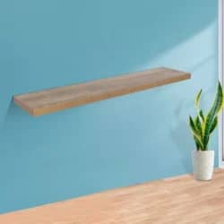 رف بني 120×30 سم